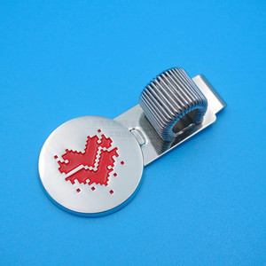 Custom Metal Pen <b>Clip</b> 45mm Zinc Alloy Logo <b>Spring</b> Holder For Journals Notebooks Anti Loss Design Durable Business Gift - Product Image 1