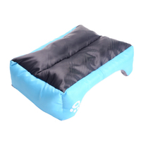 Coussin pour chien en coton personnalisé, tissu Oxford, hiver, rembourrage en polyester amovible et lavable, accessoires pour animaux de compagnie