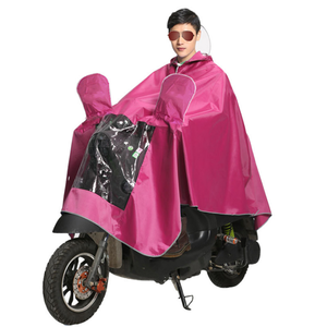 Classico panno Oxford per Poncho per adulti impermeabile e antivento <span class=keywords><strong>copertura</strong></span> <span class=keywords><strong>antipioggia</strong></span> per <span class=keywords><strong>moto</strong></span> per tour attività di campeggio all'aperto - Product Image 3