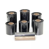 Pita Transfer Termal Premium Grosir Wax & Resin 24mm*300m untuk Printer Label Barcode