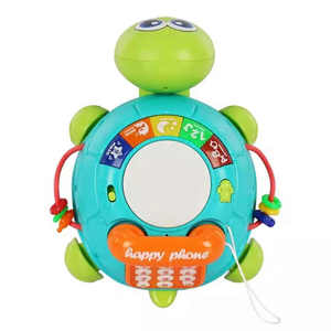 2024 Chất Lượng Cao Phim Hoạt Hình Bé Bò Cảm Ứng Phim Hoạt Hình Rùa Điện Thoại Âm Nhạc Điện Thoại Đồ Chơi Giáo Dục Trò Chơi Cho Trẻ Em - Product Image 2