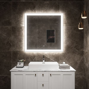 Miroir à Led Rectangulaire à Taille Personnalisable avec Interrupteur Tactile Miroir de Salle de Bains - Product Image 2