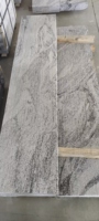 TY Shandong Granit Gris Blanc Naturel Écologique Moderne, Petite Dalle Brossée, Solution Complète pour Plans de Travail de Cuisine de Villa et de Parc