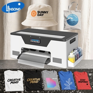 Recomendar la máquina de impresión A3 Dtf Impresión multicolor en película para mascotas 1 año de garantía Soporte de video para uso de moda y transferencia - Product Image 3