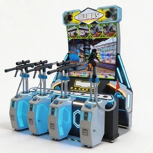 Simulateur de tir d'arcade <span class=keywords><strong>Sniper</strong></span> <span class=keywords><strong>Elite</strong></span> <span class=keywords><strong>5</strong></span> pour 4 joueurs en équipe, à vendre - Product Image 3
