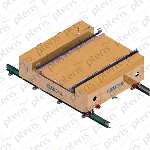 CIMC Pteris automatisé logistique de véhicule guidé <span class=keywords><strong>RGV</strong></span> Robot entrepôt stockage automatisé manutention de matériel véhicule guidé <span class=keywords><strong>RGV</strong></span> - Product Image 6