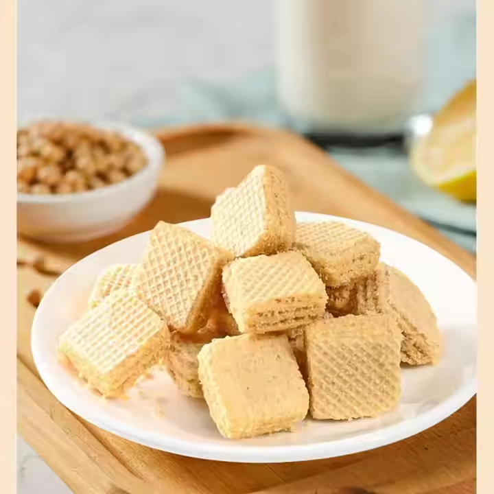 Japanese Crispy Soybean Milk Wafer Small