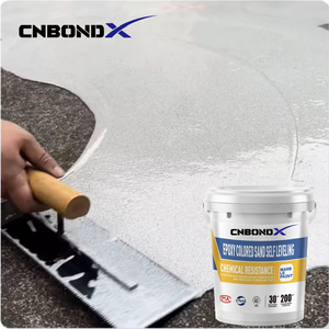 Revestimiento Autonivelante para Pisos de <span class=keywords><strong>Epoxi</strong></span> con Arena de Color, Efecto Mármol, Antideslizante y Resistente al Desgaste para Pisos de Concreto y Azulejos Residenciales - Product Image 1