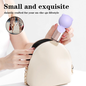 S-Hande USB carga varita masajeador clítoris Mini vibrador mujeres pezón masaje eléctrico de mano vibrador OEM ODM - Product Image 5