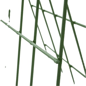 Support de coupe sur mesure en tube d'acier revêtu de plastique pour plantation de jardin - Product Image 3