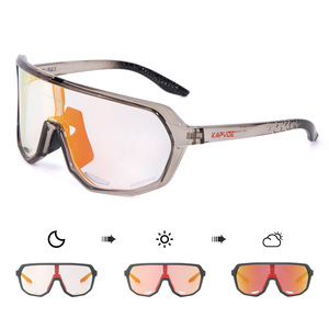 KAPVOE Cycling Sport <b>Glasses</b> Photochromic Full Rim Windproof Outdoor Riding Eyewear - Product Image 4