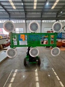 เครื่องยกกระจกแบบดูดสุญญากาศ ความสูงยก <span class=keywords><strong>3</strong></span>.7 เมตร รับน้ำหนัก 500 กิโลกรัม สามารถปรับแต่งสีได้ หุ่นยนต์ยกกระจกสำหรับใช้งานกลางแจ้ง - Product Image 5