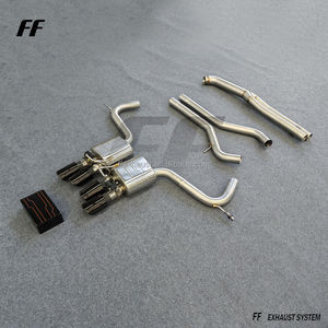 Système d'échappement Performance Catback avec soupape pour Porsche Panamera 3.0T 971, silencieux en acier inoxydable - Product Image 4