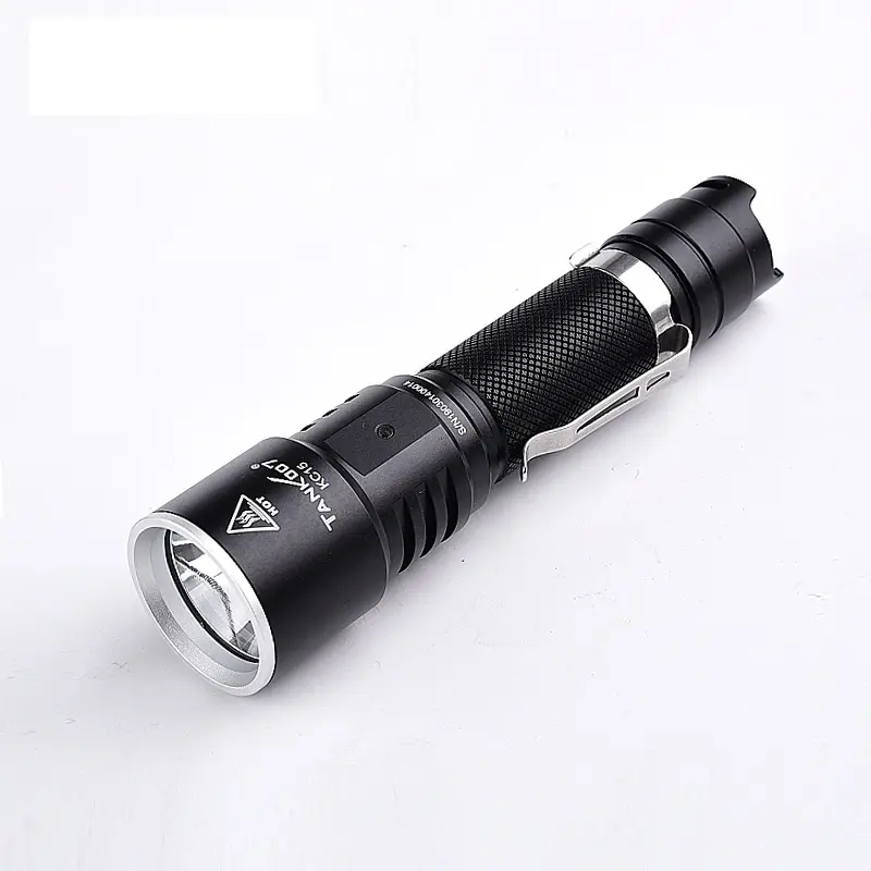 Tank007 18650 Rechargeable Camping Flashlight LED Waterproof 1000lm High Brightness LED Cycling Torch