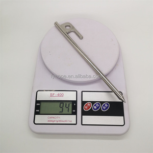 Estacas de Acero Galvanizado para Tiendas de Campaña TP3020SS, 20 cm de Diámetro, 8 mm de Grosor, Resistentes - Product Image 3