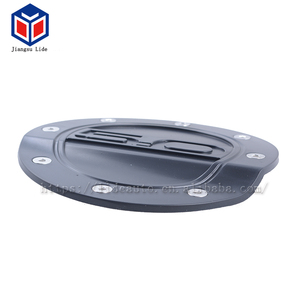 Couvercle noir de réservoir de carburant pour <span class=keywords><strong>Mustang</strong></span> <span class=keywords><strong>GT</strong></span>, 2 pièces, noir avec <span class=keywords><strong>Logo</strong></span> 5.0 pour modèles de 2015 à 2018 - Product Image 3