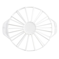 Séparateur de gâteau réglable à 10/12 tranches coupe-portion en plastique sans danger pour les aliments pour pain mousse desserts outil de cuisson avec tranches sûres