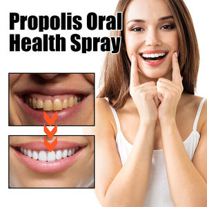 ORALHOE 20ml Nettoie les taches et la plaque dentaire Blanchit les dents Élimine les odeurs Rafraîchit l'haleine <span class=keywords><strong>Spray</strong></span> buccal à la <span class=keywords><strong>propolis</strong></span> <span class=keywords><strong>verte</strong></span> pour femmes Utilisation à domicile - Product Image 5