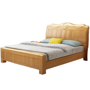 Cama Moderna y Sencilla de Madera Maciza Estilo Chino con Almacenamiento para Dormitorio de Invitados XC-033 - Product Image 4