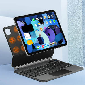 Funda con Teclado de Cuero Personalizada, Recargable, Portátil, con Trackpad Retroiluminado de 7 Colores para iPad 10 2022 10.9 - Product Image 2