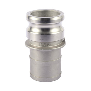 Connecteur rapide mâle de type E en acier inoxydable 304 316, connexion à clipser avec poignée pour tuyau - Product Image 1