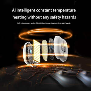 2-in-1 Magnetischer KI-Handwärmer mit Ladecase 5200mAh Schnellheizung Notfall-Taschenlampe Tragbarer Wiederaufladbarer Handwärmer - Product Image 5