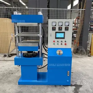rubber vulcanized thermoplastic press molding machine, 50T hot press machine, for rubber sheet phone case making machinery