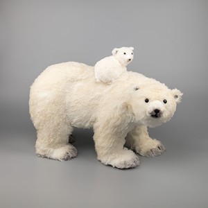 Centro de Mesa Navideño Ecológico de Oso Polar Blanco Simulado, Decoración para Ventana, Estante, Hogar, Navidad/<span class=keywords><strong>Natal</strong></span> - Product Image 6
