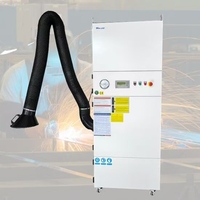 Vente directe d'usine, extracteur de fumée mobile certifié CE avec jet pulsé et dépoussiéreur multifonction