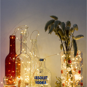 Guirlandes lumineuses à LED RGB à piles, fil de cuivre, 16 couleurs, étanches, lumières féériques pour mariage, fête, Noël - Product Image 5