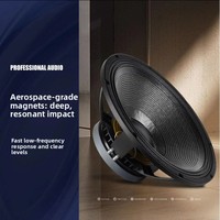 Subwoofer Martin Model 18 pouces en contreplaqué de bouleau de 18 mm, haut-parleur professionnel ultra-basse fréquence pour bars, KTV, restaurants et spectacles