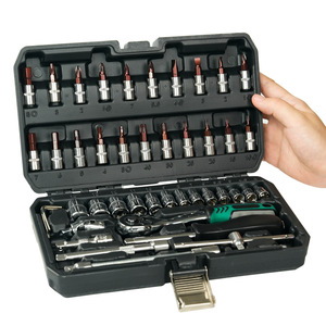 Juego de Herramientas Multifunción CHTON Kawataku de 46 Piezas, Juego de Llaves de Tubo S2 de 72 Dientes para Motocicleta, Vehículo Eléctrico y Reparaciones del Hogar - Product Image 2
