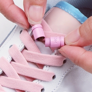 <span class=keywords><strong>2025</strong></span> mới đàn hồi không có Tie dây giày kim loại vít viên nang khóa ren cho trẻ em và người lớn Sneakers dây giày lười biếng nhanh chóng dây giày - Product Image 2