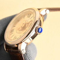 Jam tangan mekanik Fashion desainer warna baru 2025 jam tangan tren kualitas tinggi baja tahan karat 316 jam tangan 45mm