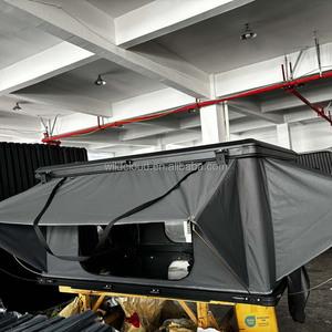 WILD <span class=keywords><strong>CLOUD</strong></span> <span class=keywords><strong>Tente</strong></span> de toit droite en aluminium à toit rigide Pop-<span class=keywords><strong>up</strong></span> <span class=keywords><strong>Tente</strong></span> de toit imperméable et étanche à la pluie pour les voyages et le camping en plein air - Product Image 4