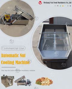 Aço inoxidável Automático Pequeno Tipo <span class=keywords><strong>Cocoa</strong></span> <span class=keywords><strong>Bean</strong></span> Noz Sementes Refrigerador Torrado Amendoim Nozes Grãos Sementes De Girassol Máquina De Refrigeração Do Carrinho - Product Image 2