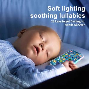 Teléfono Musical Analógico Recargable para Niños, Rompecabezas para Bebés, Educación Temprana, Teléfono con Cuentos, Teléfono Móvil <span class=keywords><strong>de</strong></span> Simulación Multifuncional - Product Image 5