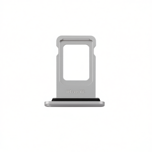 Bandeja para tarjeta SIM para iPhone XR, pieza de repuesto de metal plateado - Product Image 2