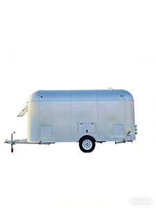 Remolque de Comida Móvil Personalizado de Acero Inoxidable Negro con Cocina Completa para Snacks, Pizza, Dulces y Papas Fritas - Product Image 2