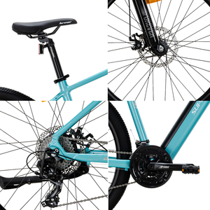 Bicicleta Eléctrica de Montaña de 29 Pulgadas con Frenos de Disco Hidráulicos de Aluminio, Batería de Litio de 10 Ah, Stock de Fábrica - Product Image 4