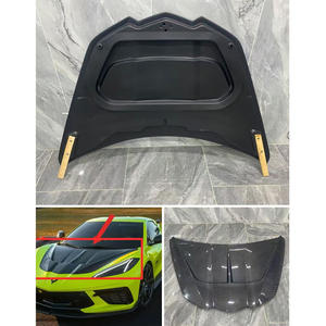 Nouveau capot moteur en fibre de carbone sèche pour <span class=keywords><strong>Chevrolet</strong></span> <span class=keywords><strong>Corvette</strong></span> C8, style ZR1, avec boulons, ajustement parfait, kit carrosserie - Product Image 4