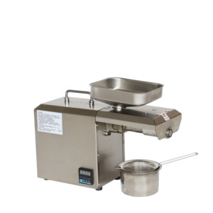 Presse à huile miniature pour usage domestique, 3 kg/h, petite, 800 W, en acier inoxydable, pour arachides, sésame, tournesol, graines de cacao - Product Image 2