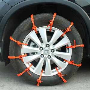 Chaînes à <span class=keywords><strong>neige</strong></span> antidérapantes pour véhicules, en plastique, pour situations d'urgence, <span class=keywords><strong>prix</strong></span> de gros, haute qualité - Product Image 5