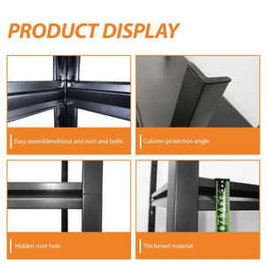 Étagère d'<span class=keywords><strong>angle</strong></span> en acier pour supermarché, pour le salon, étagères multi-niveaux pour le rangement, étagère de rangement - Product Image 5