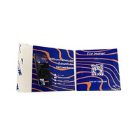 Porte-cartes en carton recyclable haut de gamme, design personnalisé, pour cartes SIM de téléphone portable, avec revêtement UV et laminage mat