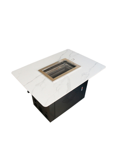 Commercial 550 Smokeless Barbecue <b>Table</b> With Induction Cooker Heating Rock Plate Countertop, New Chinese Style YW-550 Exhaust Ba - Product Image 5