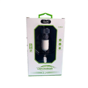 Cargador de coche S N 3.1A con doble USB de carga rápida para dispositivos móviles - Product Image 2