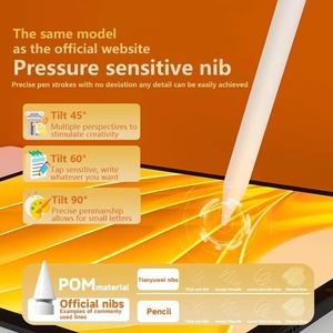 ปากกาสไตลัสแม่เหล็กแบบชาร์จไฟได้สำหรับ iPad พร้อมไฟ LED แสดงสถานะ ปากกาสัมผัสแบบ Capacitive สำหรับแท็บเล็ต ชนิด Type-C - Product Image 2