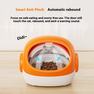 <span class=keywords><strong>Distributeur</strong></span> automatique intelligent pour animaux <span class=keywords><strong>de</strong></span> compagnie Capteurs <span class=keywords><strong>de</strong></span> collier d'alimentation pour chat 4 modes d'alimentation Fonctionnalités d'enregistreur vocal chronométré pour chien ovale - Product Image 5