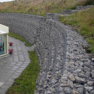 Mur en gabions en acier inoxydable et galvanisé pour extérieur avec couvercle, cage en fil de fer spiralé pour jardin, mur en pierres, boîte gabion soudée - Product Image 3